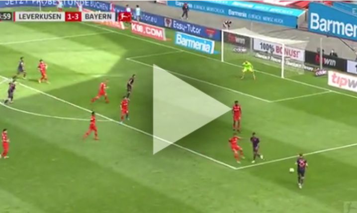 Lewandowski ŁADUJE GOLA na 4-1! [VIDEO]